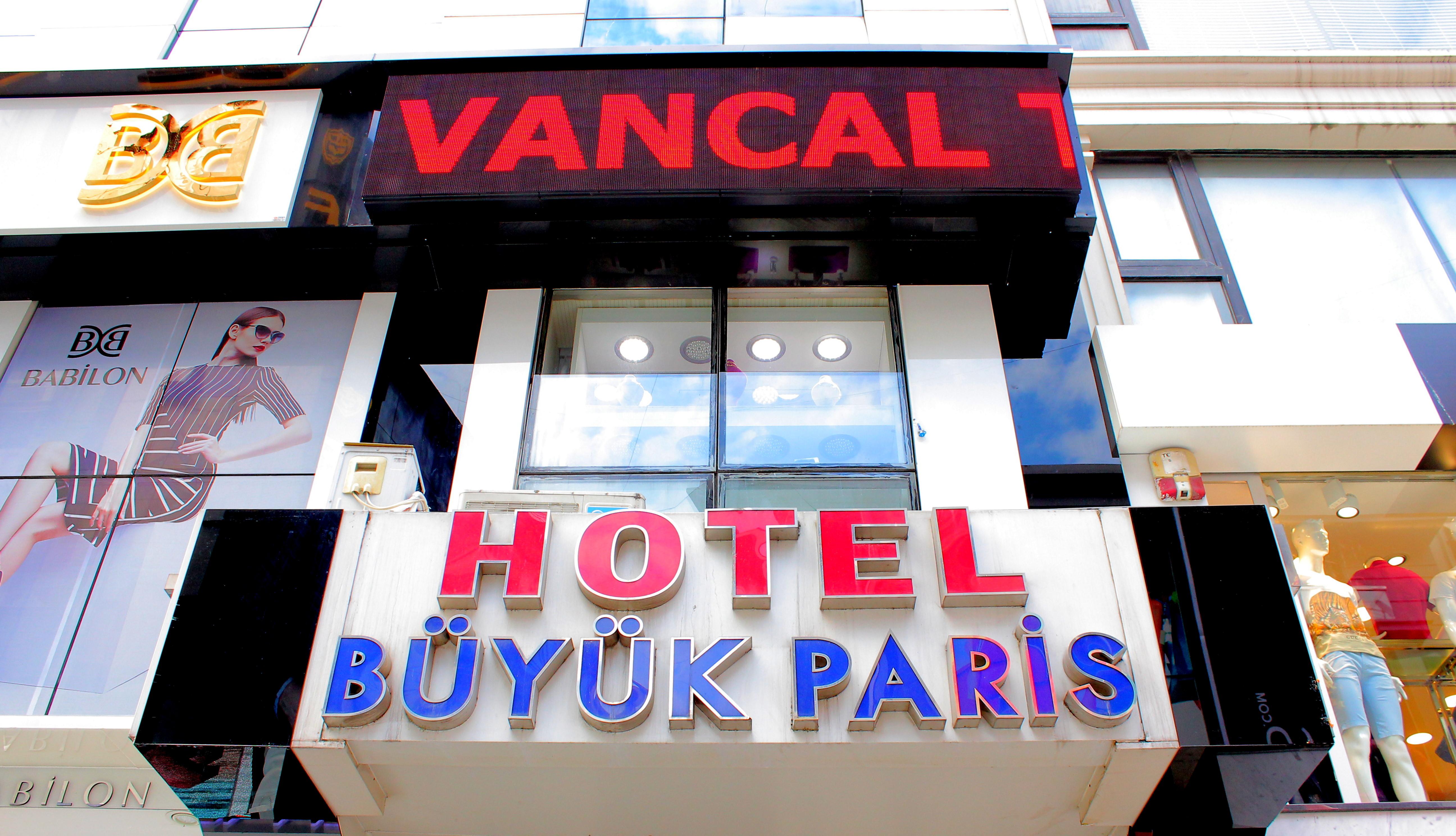 Hotel Buyuk Paris Истанбул Екстериор снимка